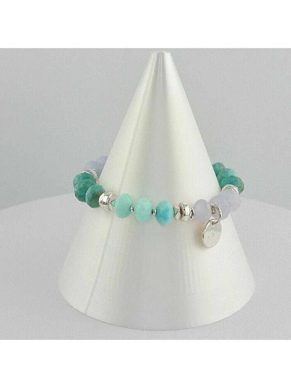 Bomb Party Single Stack Bracelet - on Silver Plating #134